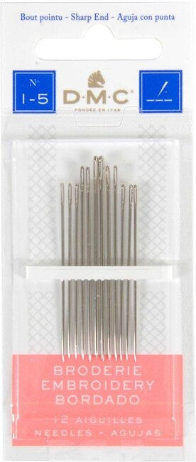 Embroidery Needles DMC Size 3/9