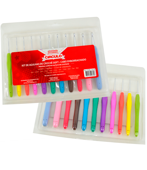 TPR SOFT CROCHET HOOK SET