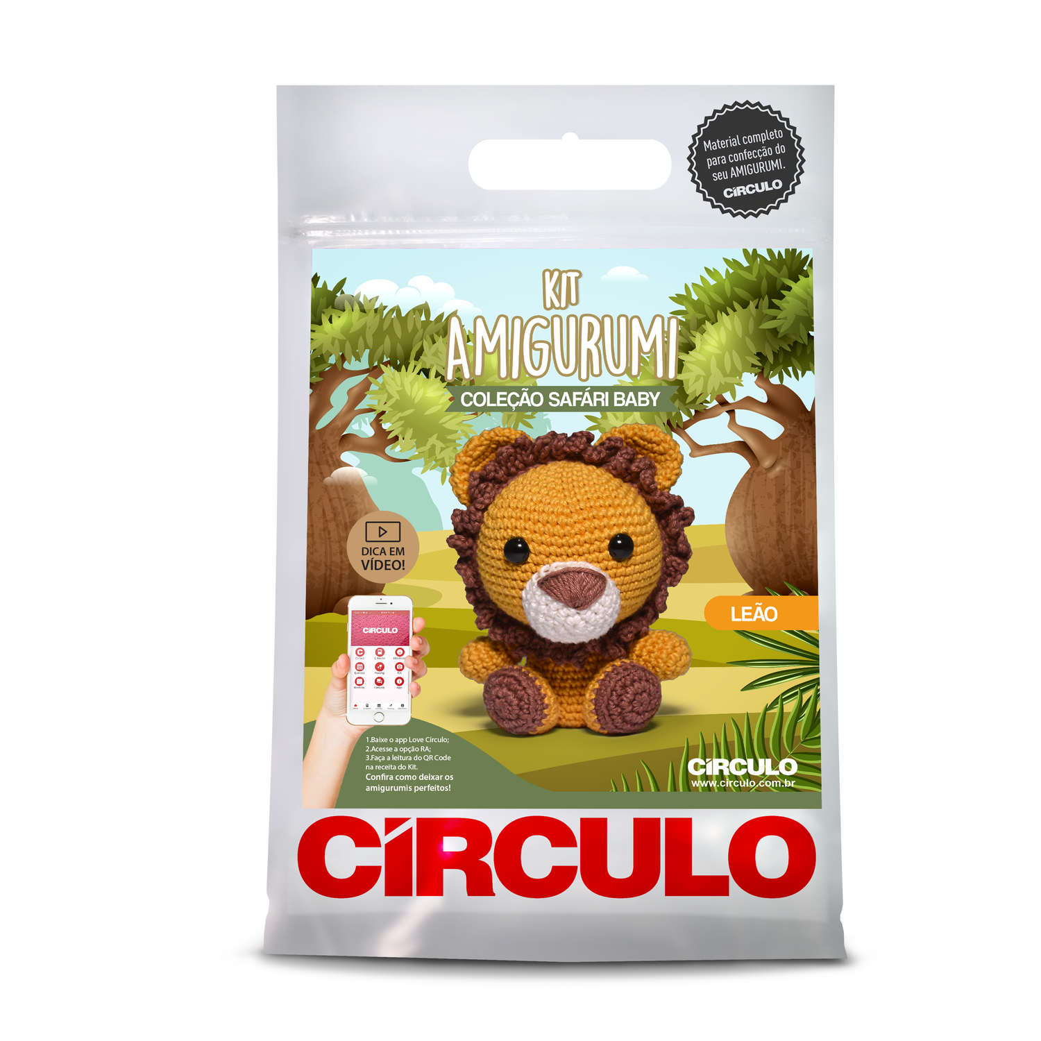 AMIGURUMI KIT (SAFARI BABY)