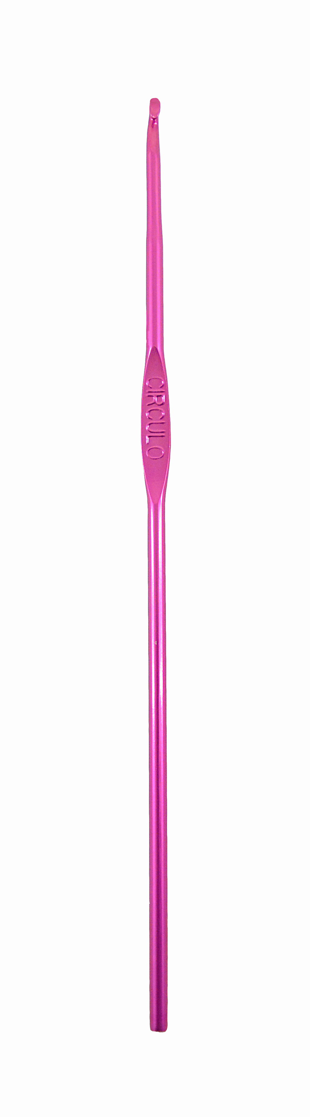 COLORED ALUMINUM CROCHET HOOK - 12 UN