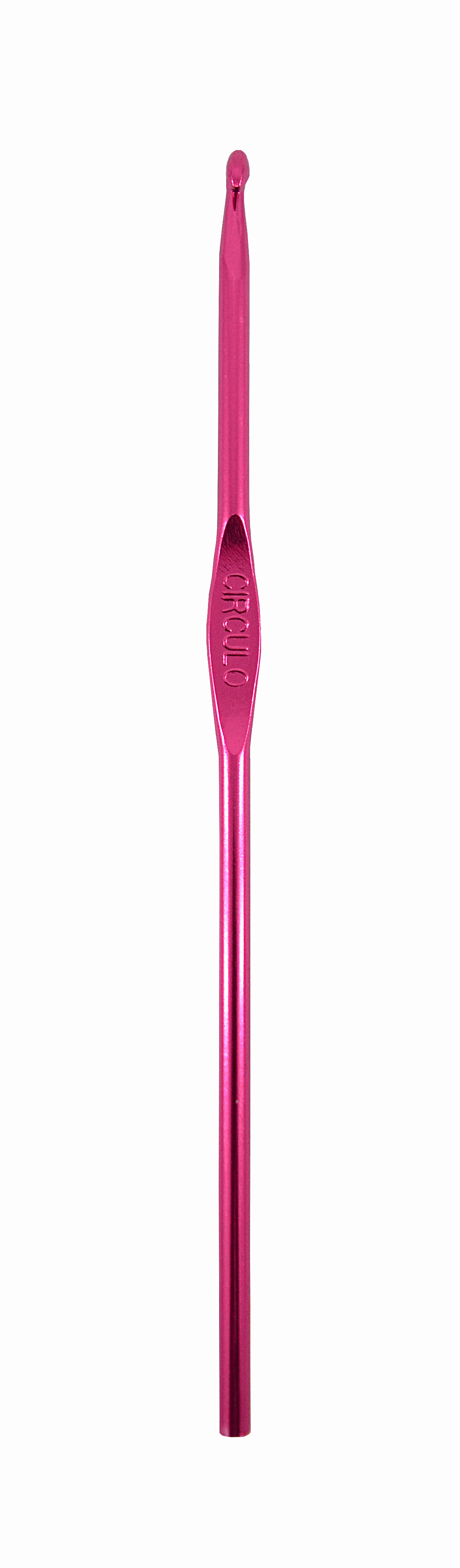 COLORED ALUMINUM CROCHET HOOK - 12 UN