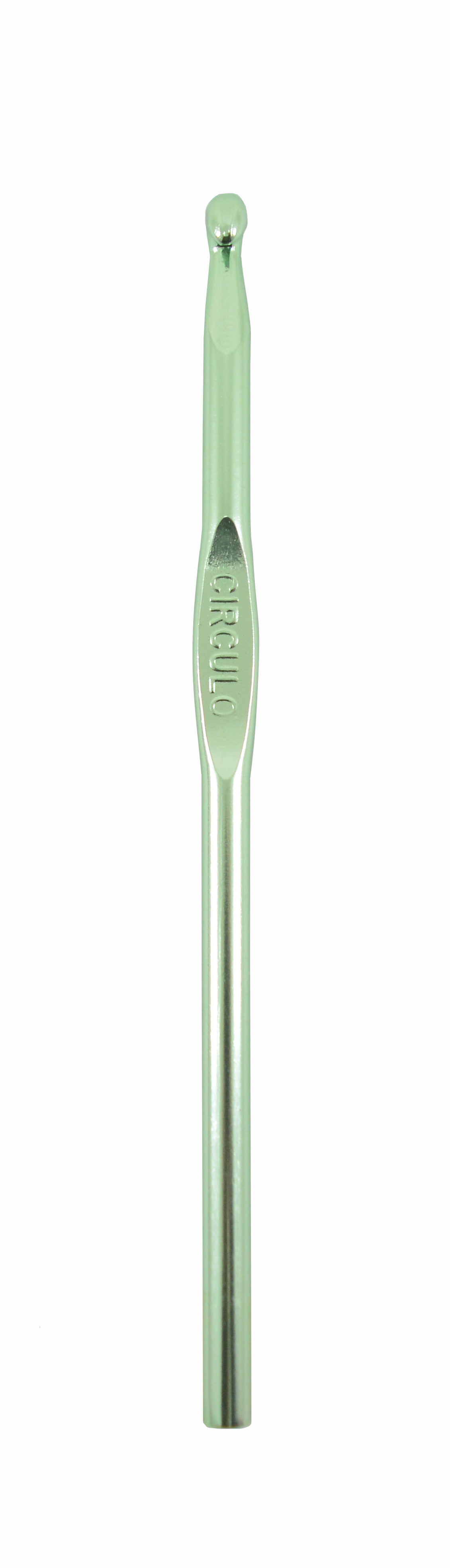COLORED ALUMINUM CROCHET HOOK - 12 UN