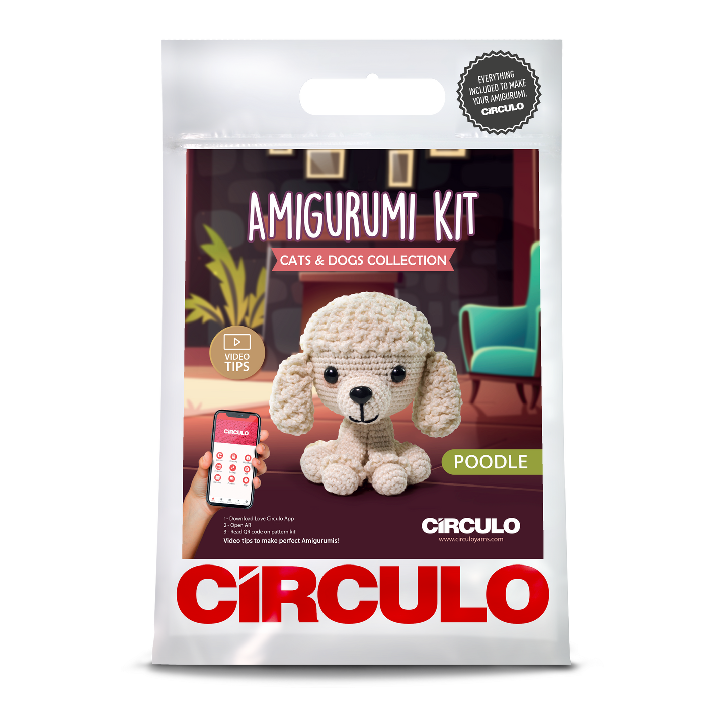 AMIGURUMI KIT (CATS & DOGS)