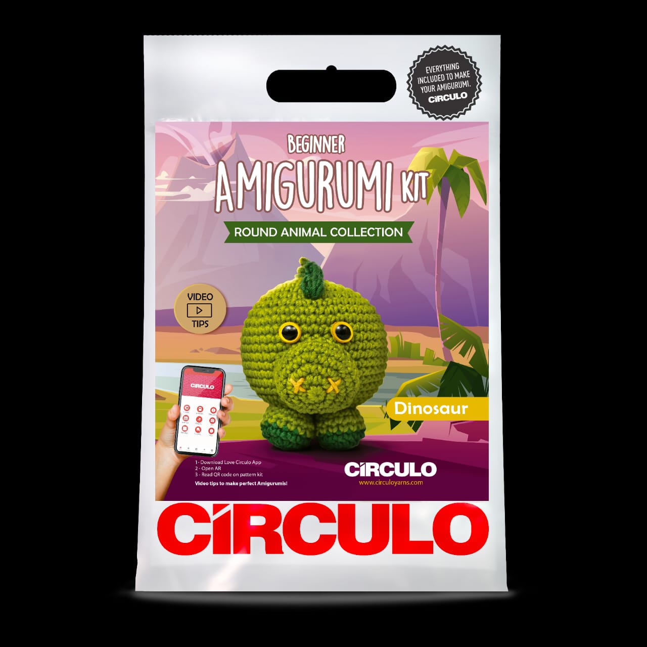 CIRCULO AMIGURUMI KIT; ANIMAL BALL