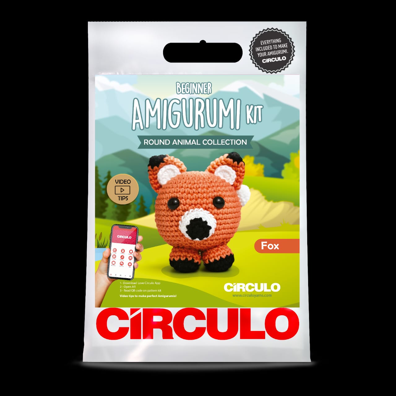 CIRCULO AMIGURUMI KIT; ANIMAL BALL