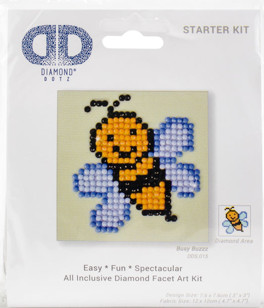 BUSY BUZZ DIAMOND FACET ART KIT