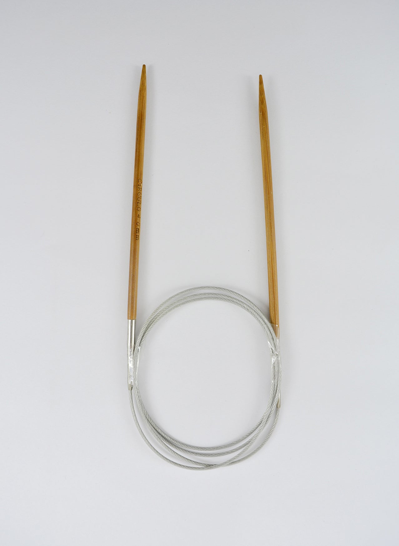 BAMBOO KNITTING CIRCULAR NEEDLES 100CM