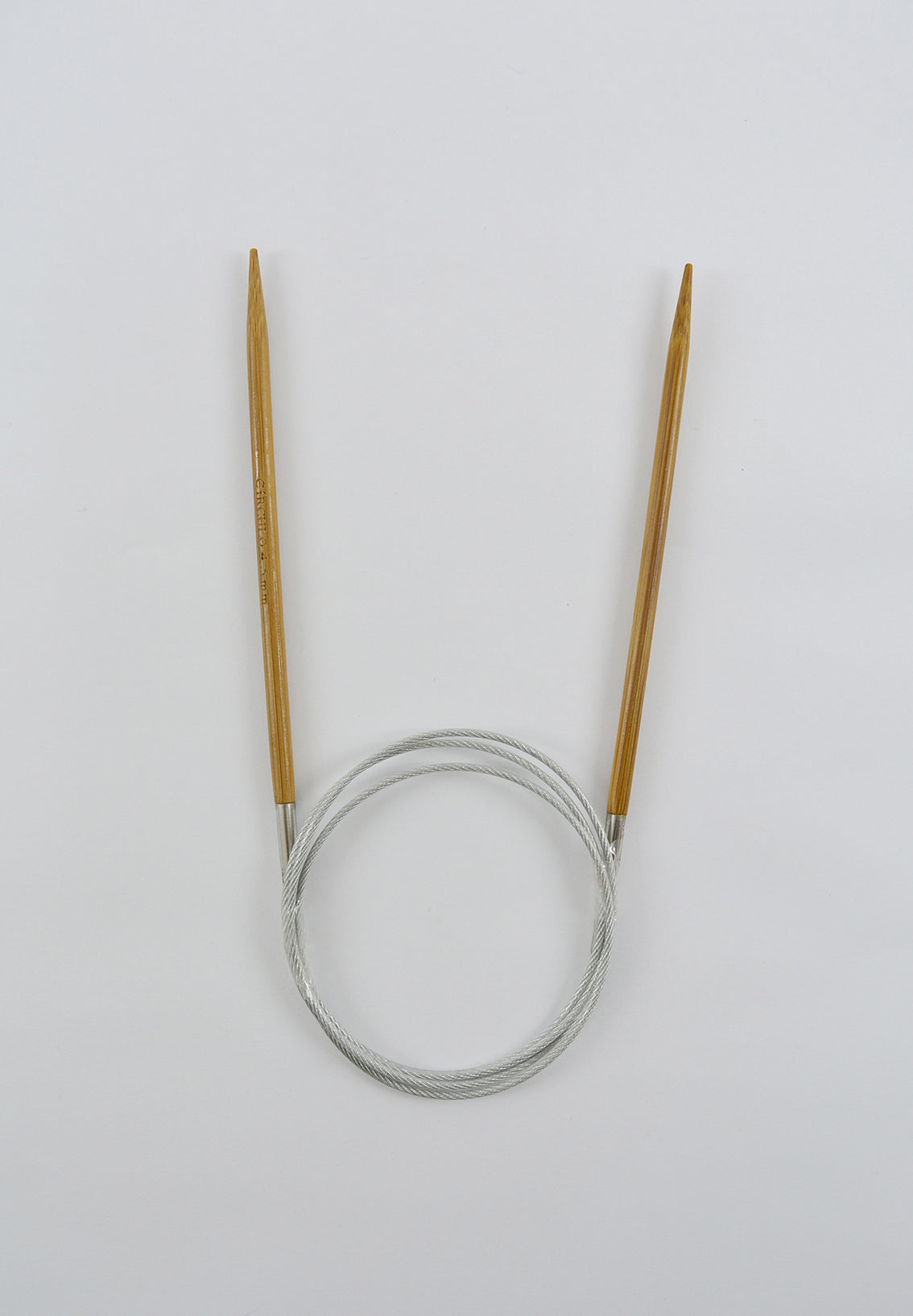 BAMBOO KNITTING CIRCULAR NEEDLES 100CM