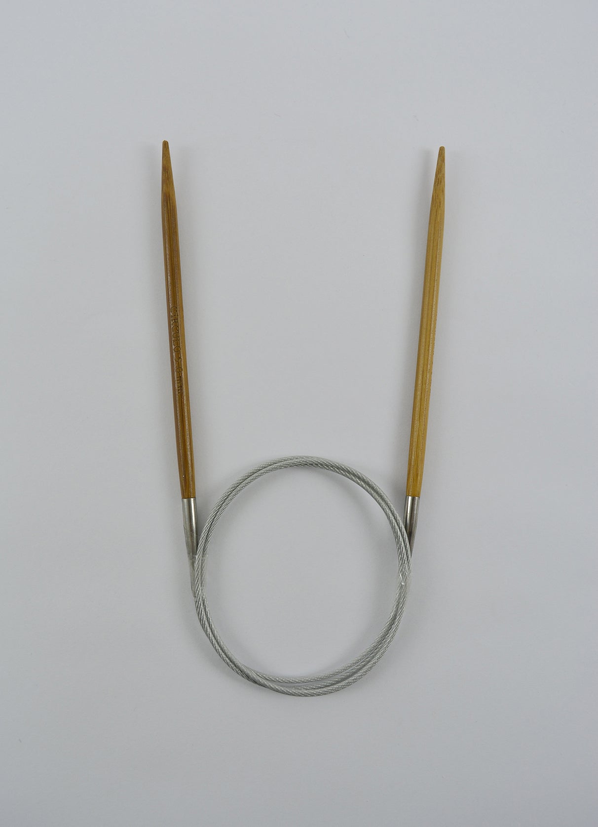 BAMBOO KNITTING CIRCULAR NEEDLES 100CM