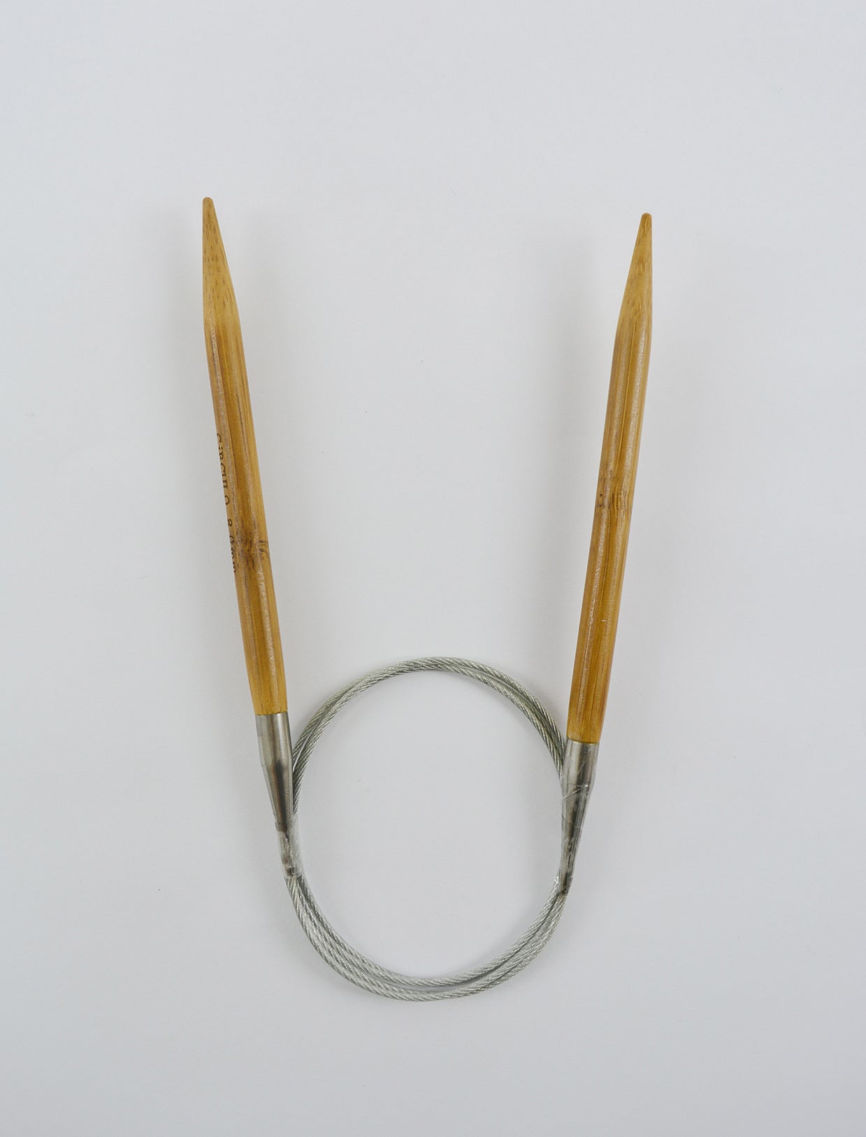BAMBOO KNITTING CIRCULAR NEEDLES 100CM