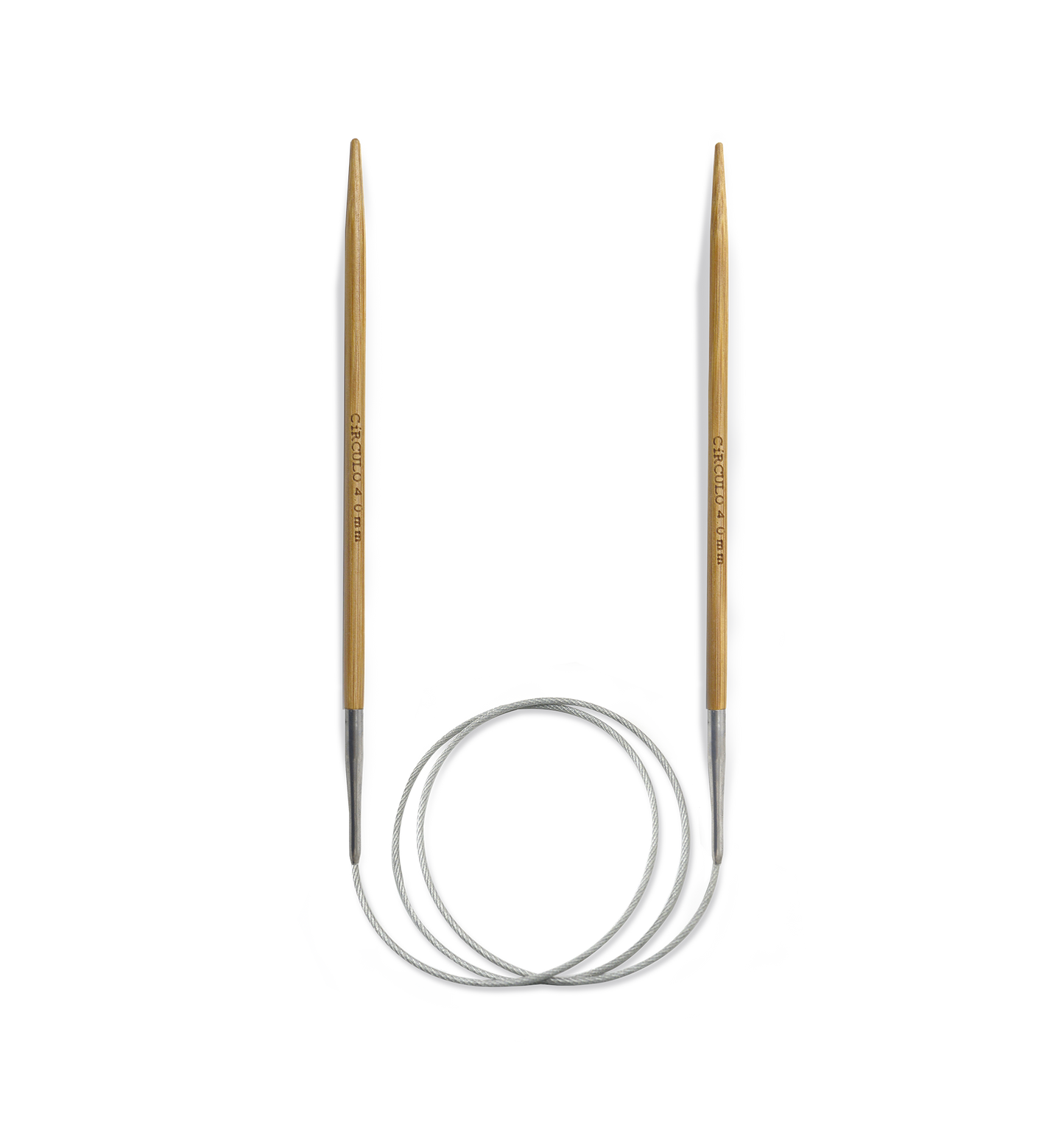 BAMBOO KNITTING CIRCULAR NEEDLES 80CM