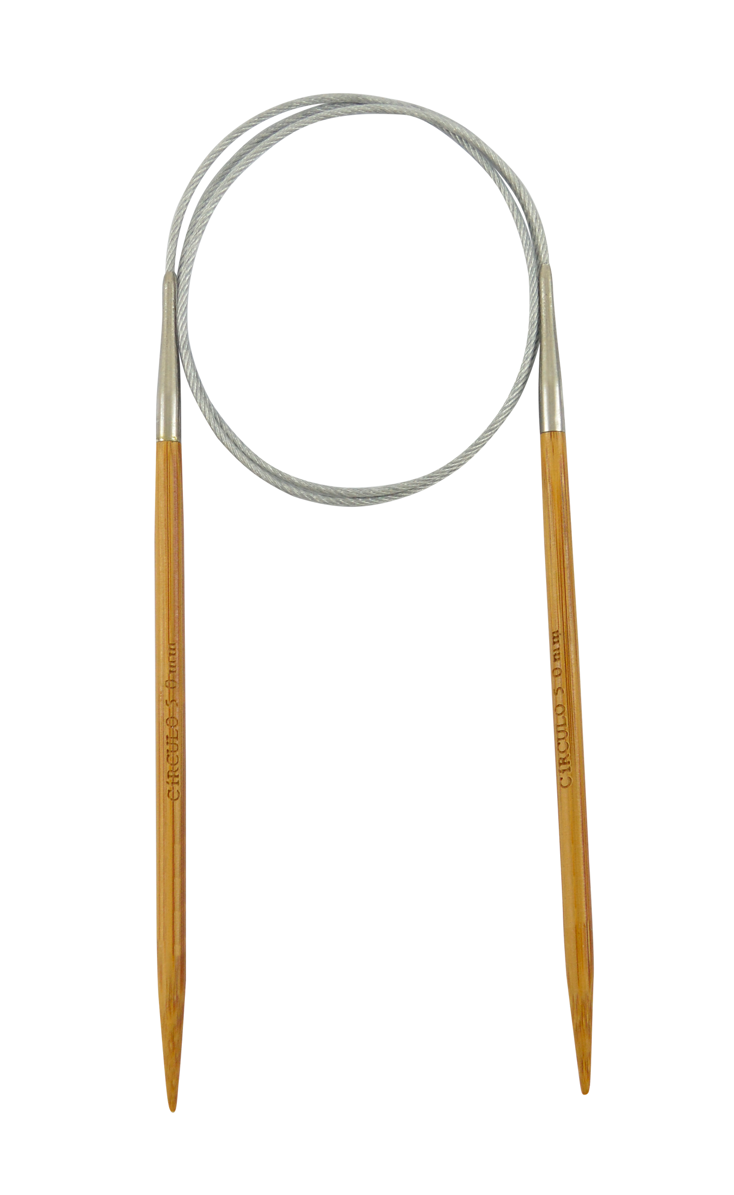 BAMBOO KNITTING CIRCULAR NEEDLES 60CM
