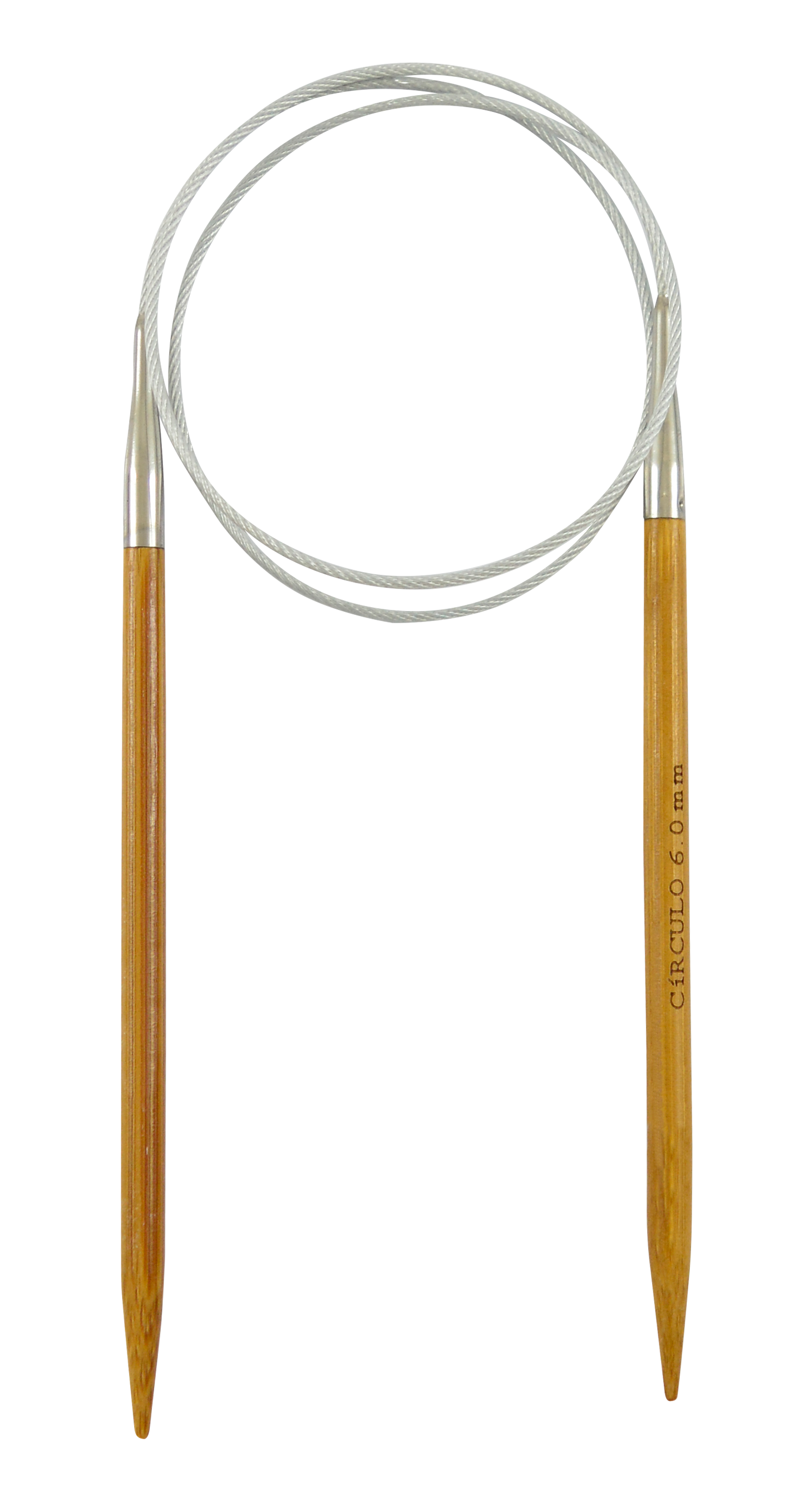 BAMBOO KNITTING CIRCULAR NEEDLES 80CM