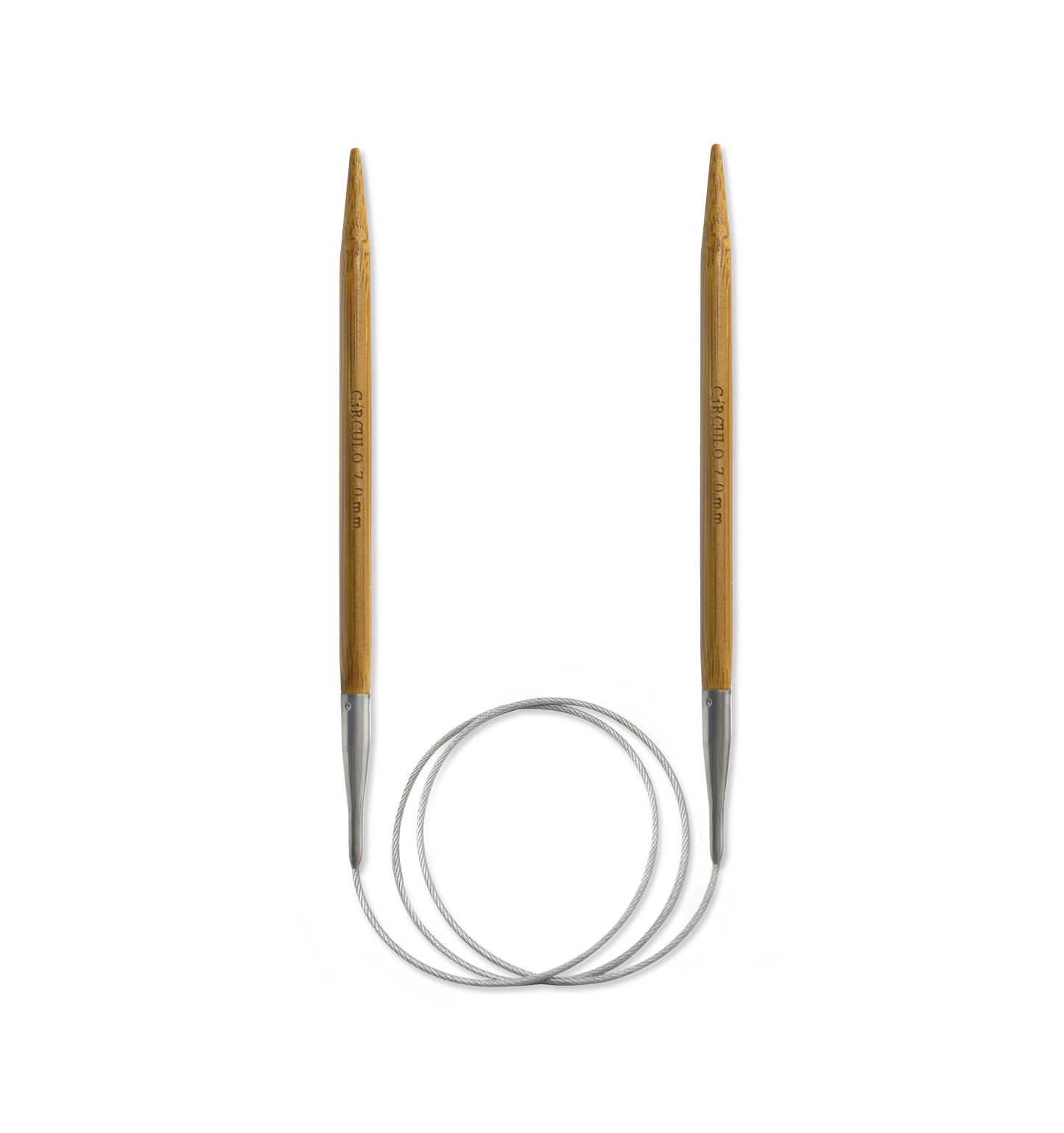 BAMBOO KNITTING CIRCULAR NEEDLES 80CM