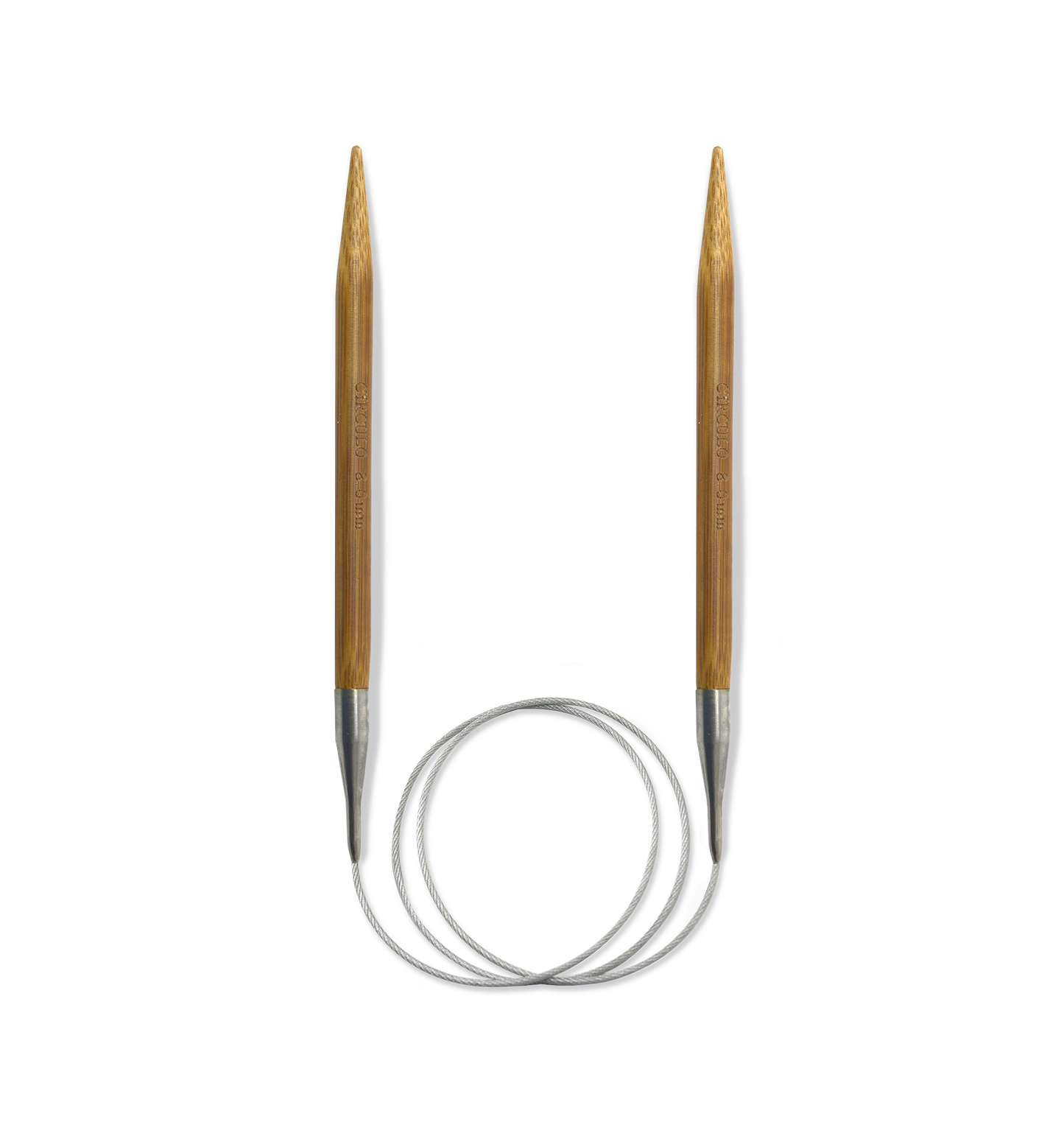 BAMBOO KNITTING CIRCULAR NEEDLES 80CM