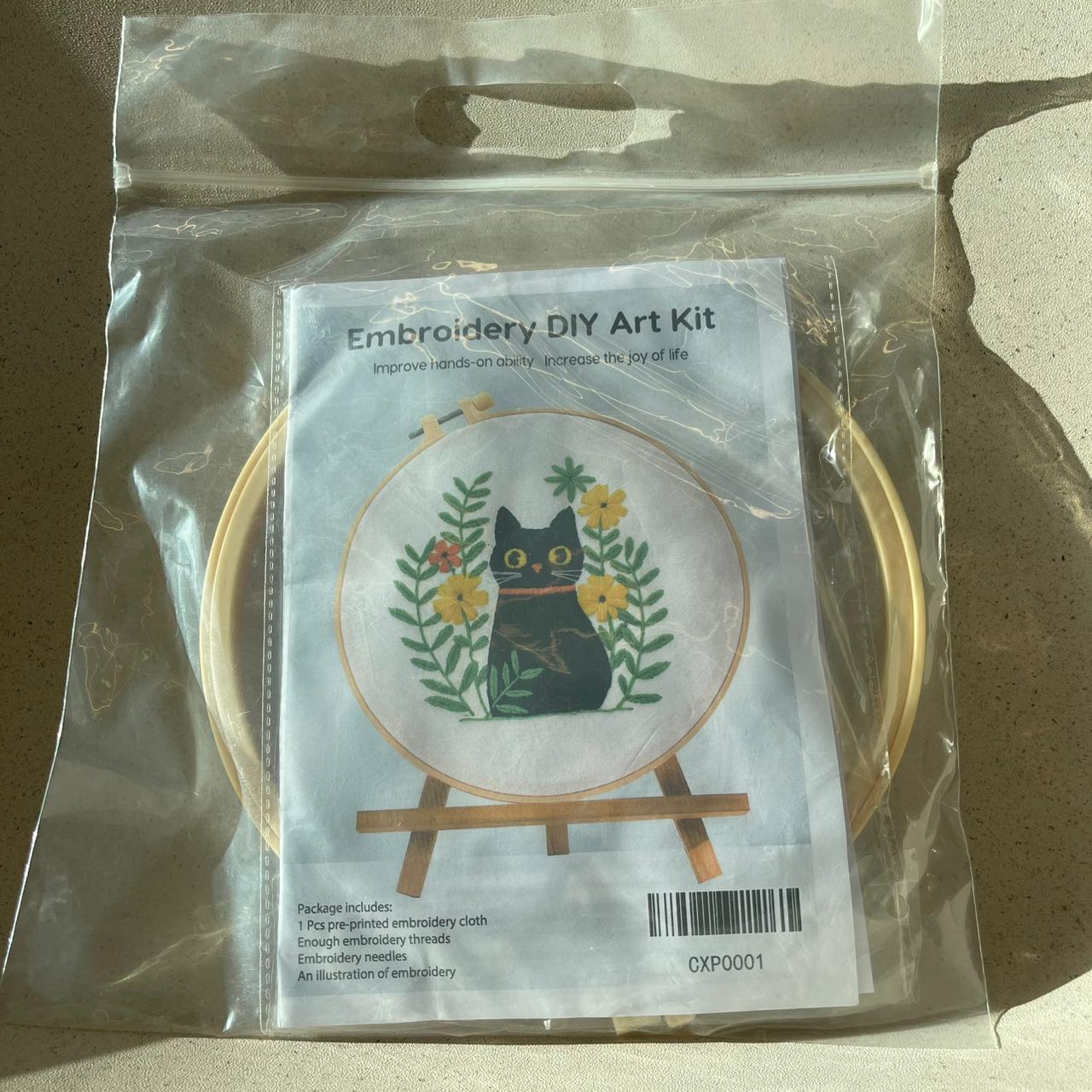 EMBROIDERY DIY ART KIT SET