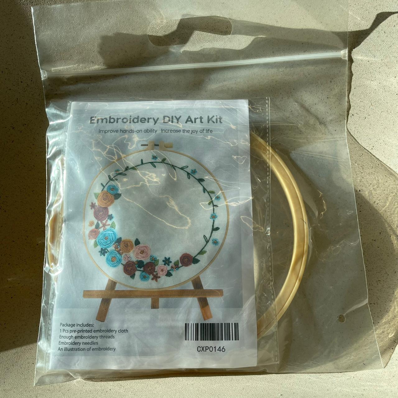 EMBROIDERY DIY ART KIT SET
