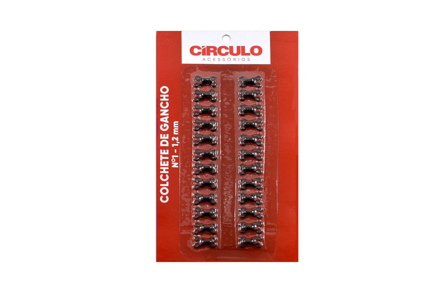 HOOK AND EYE CLOSURES N.1 -1,2 MM