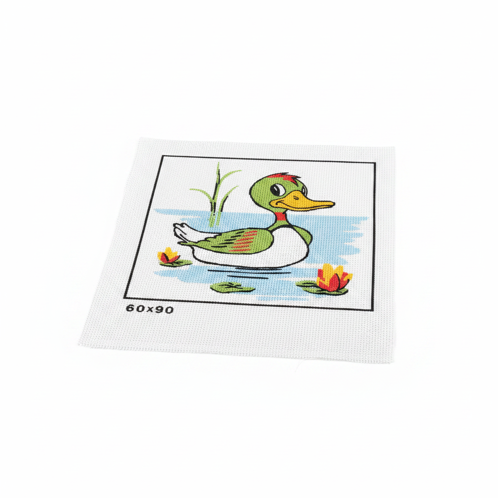Pre-Printed Cross-Stitch Canvas