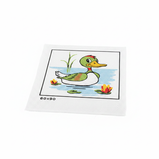 Pre-Printed Cross-Stitch Canvas