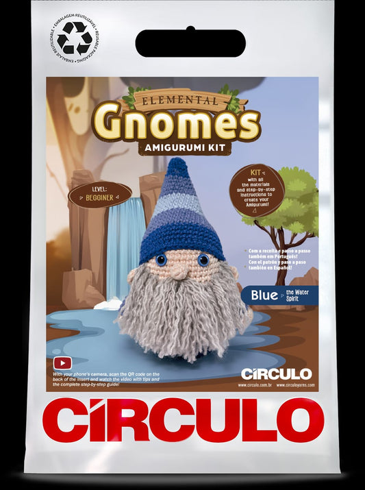 Círculo Amigurumi Kit – Elemental Gnomes Collection