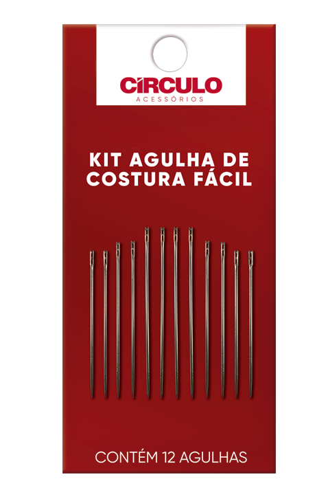 BLIND SEWING NEEDLE SET 12 UN