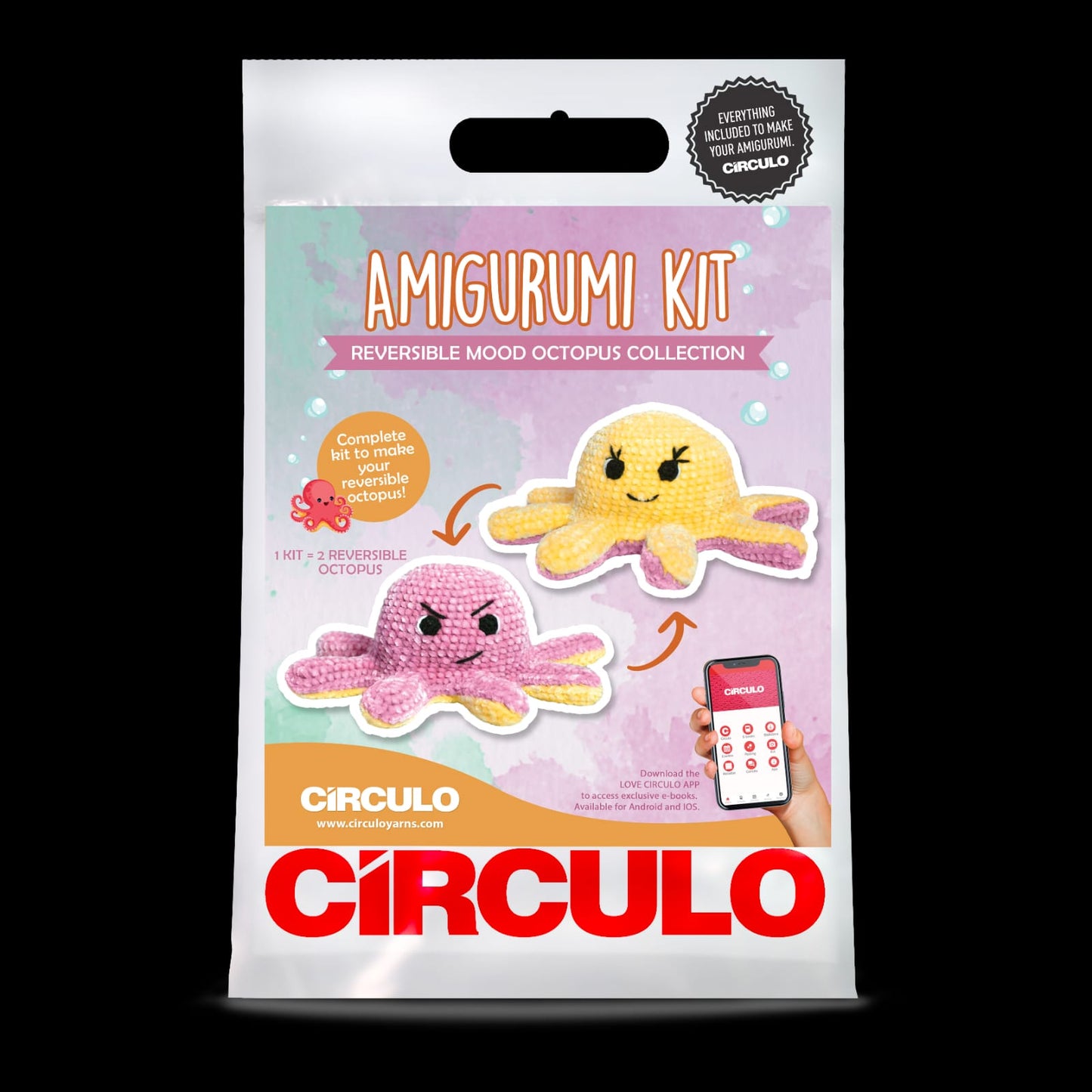 Círculo Amigurumi Kit – Mood Octopus