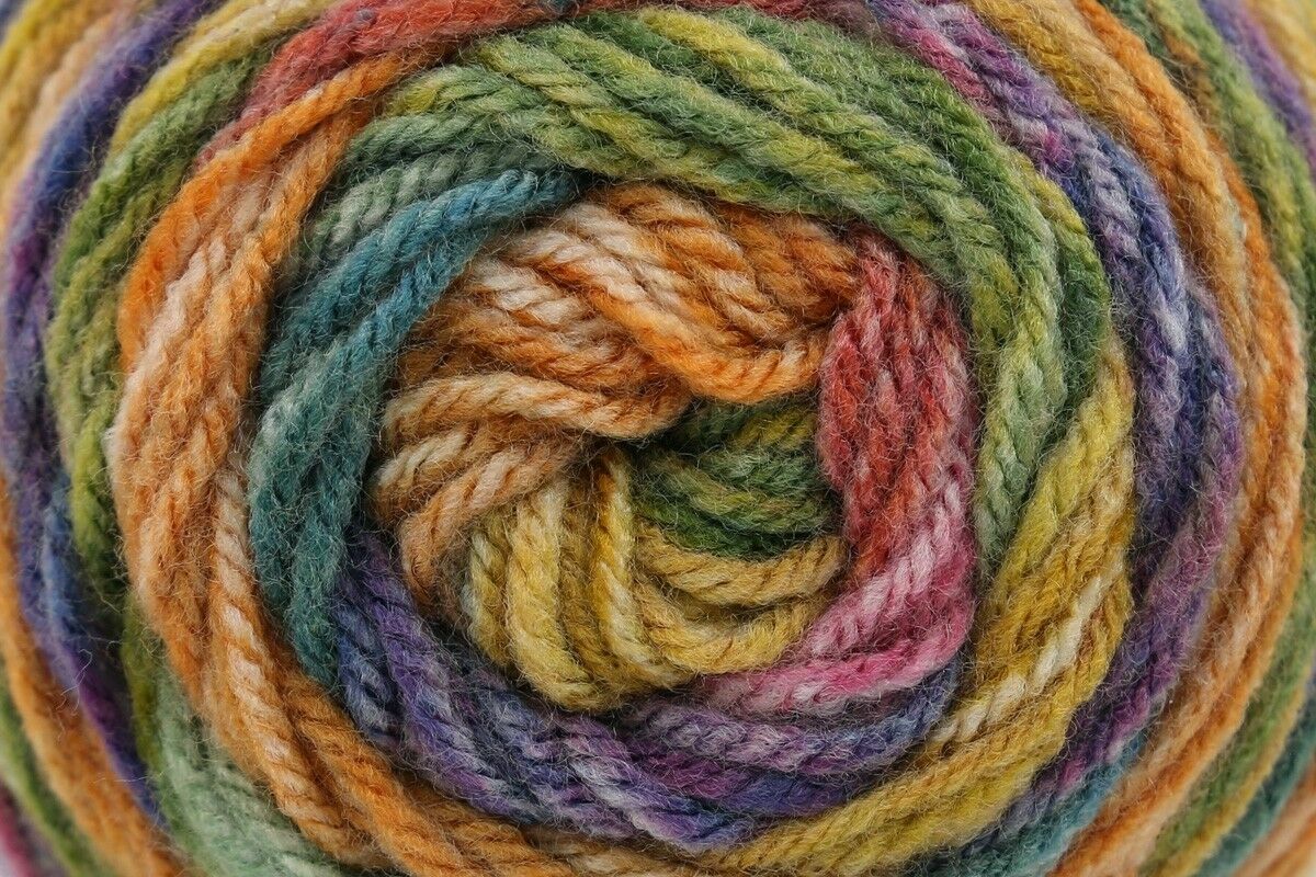 RED HEART SUPER SAVER BITTY STRIPES