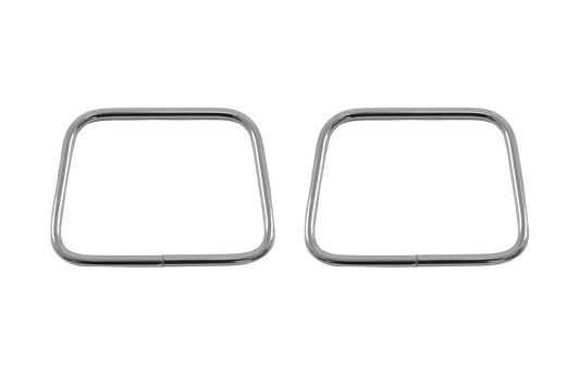 RECTANGULAR METAL HANDLE