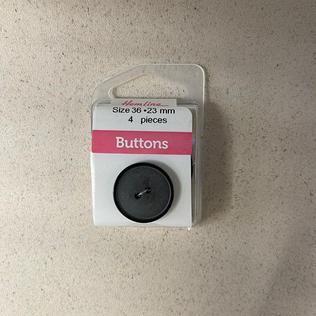Assorted Craft Buttons – Multiple Sizes for Sewing & DIY