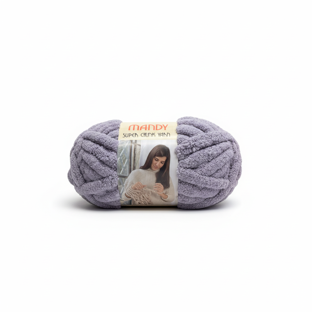 Lavender Mandy Super Chunk Yarn