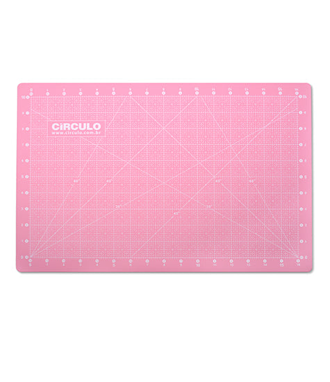 PINK CUTTING MAT 45X30CM