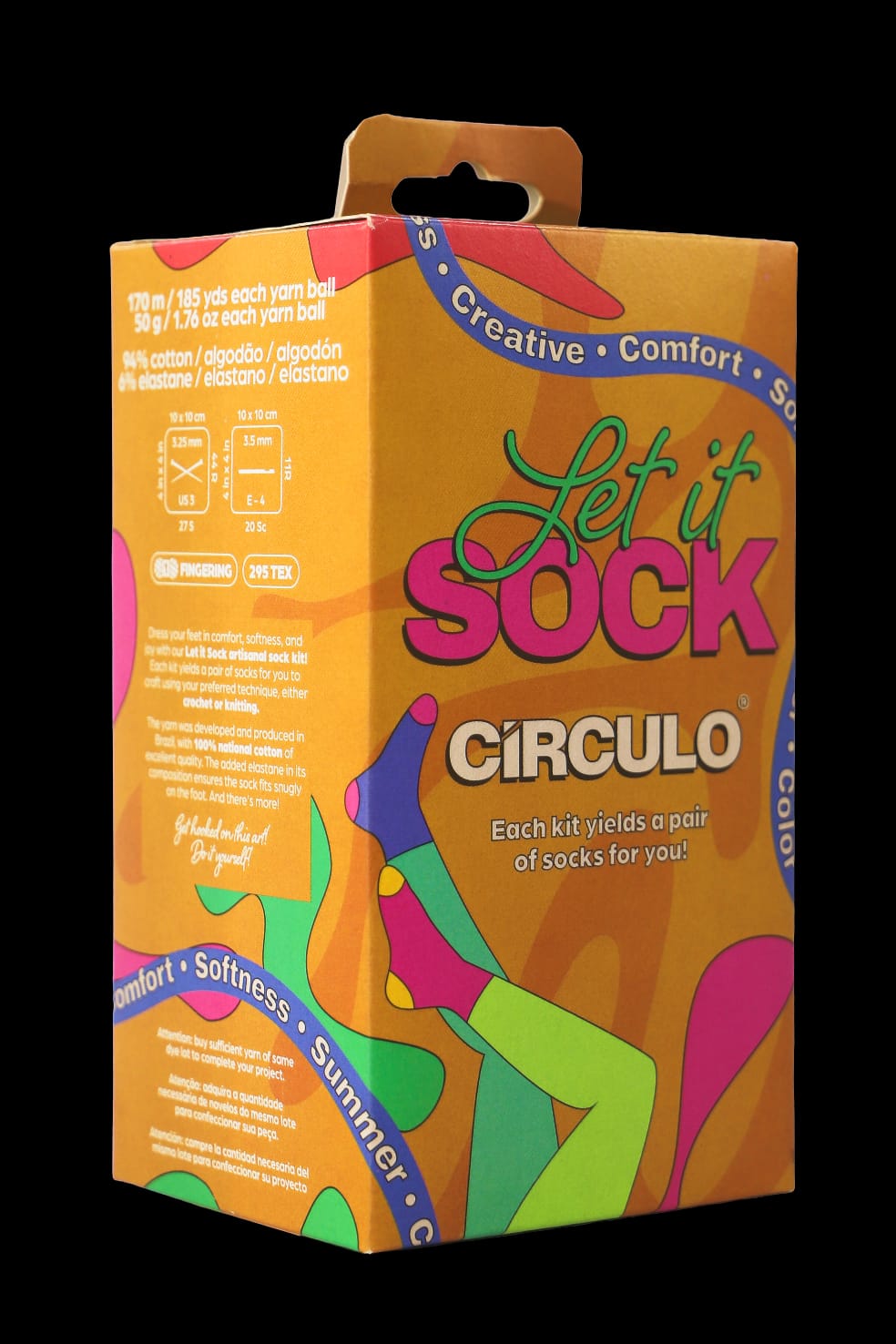 Círculo Amigurumi Kit – Let It Sock